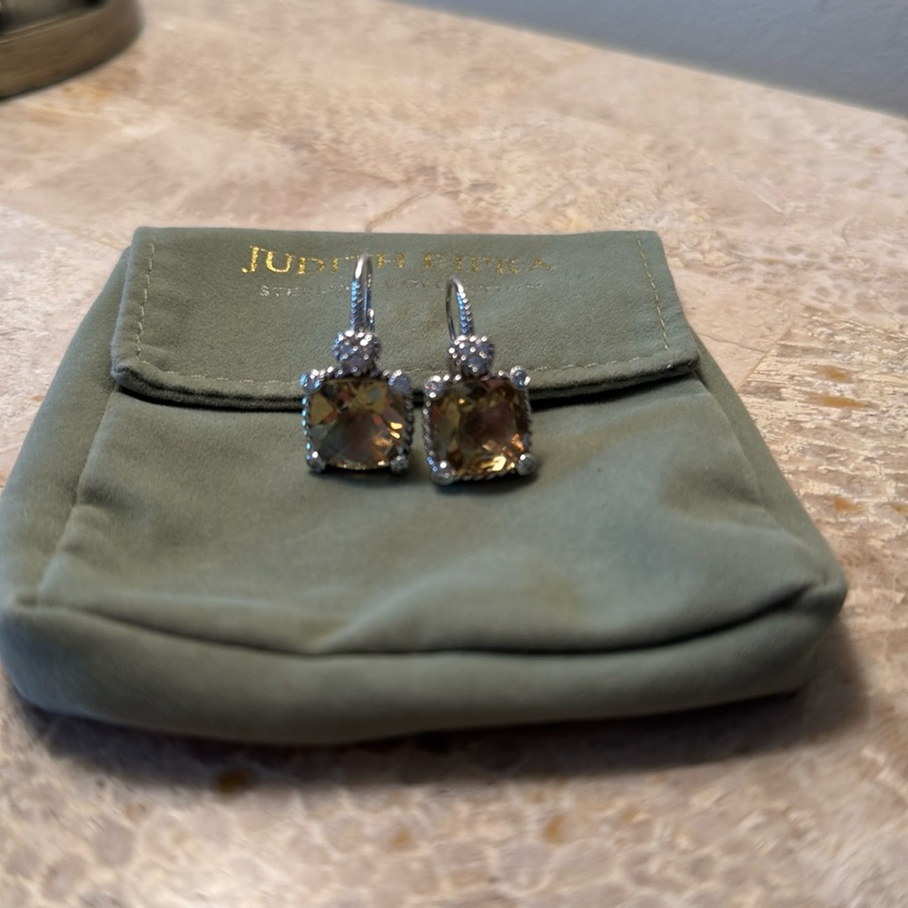 Judith Ripka earrings